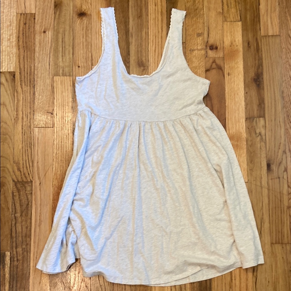 American Eagle Outfitters Light Gray Dress